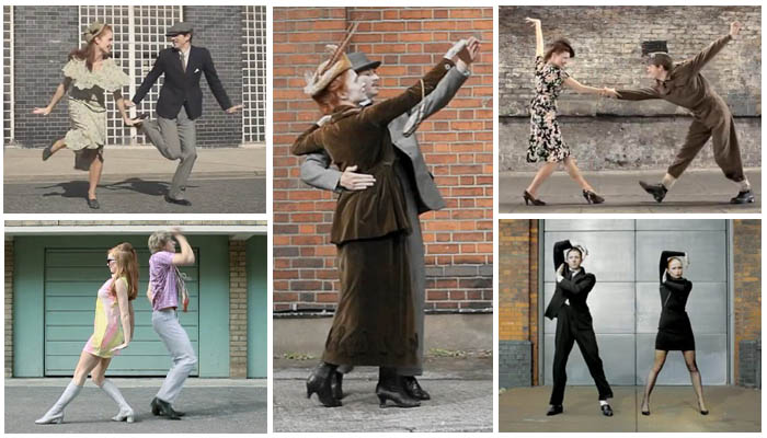 ¿Quieres ver cómo ha evolucionado el Baile en los últimos 100 años?