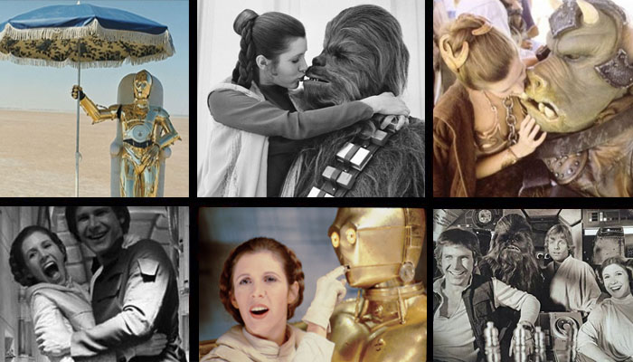 Fotos inéditas de Star Wars publicadas por Chewbacca en su Twitter.