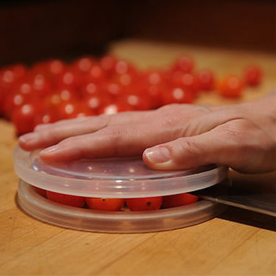 Cómo cortar tomates cherry