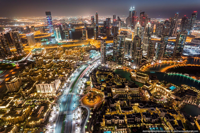 Dubai desde el aire