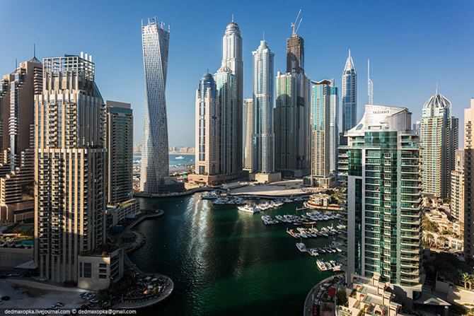 Dubai desde arriba