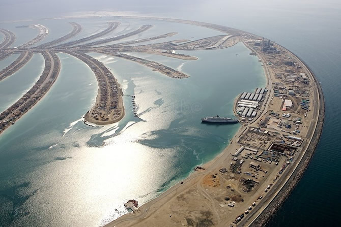 Islas artificiales de Dubai