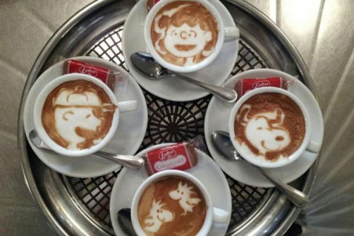  Coffee Art Snoopy