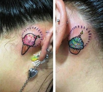 Los mejores tatuajes para hacerse en la oreja.