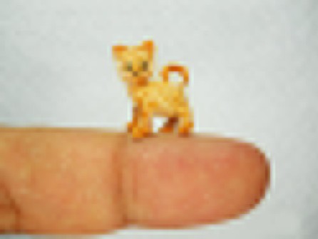 Amigurumi miniaturas - Gato
