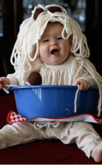 Disfraces originales para bebés - Disfraz Espaguetti