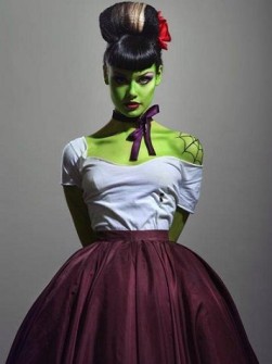 Disfraces originales y fáciles de última hora - Disfraz novia Frankenstein