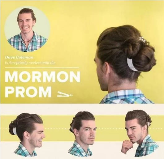 Recogido estilo Mormón