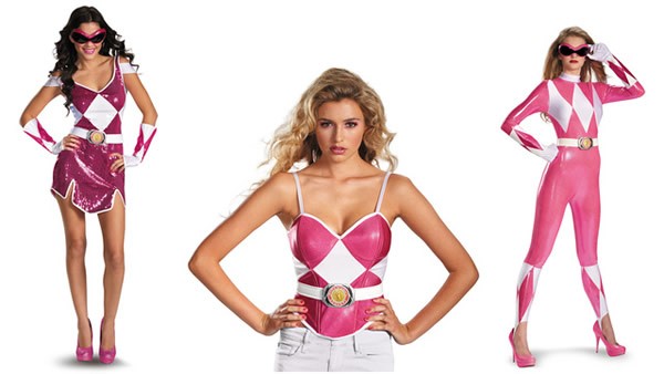 Disfraces Sexies para Chicas - Power Rangers
