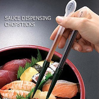 15 Inventos Extraordinarios para tu Casa - Palillos dispensador de Sushi.