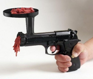 15 Inventos Extraordinarios para tu Casa - Pistola trituradora.