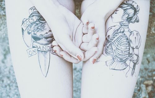 Tatuajes en los Muslos