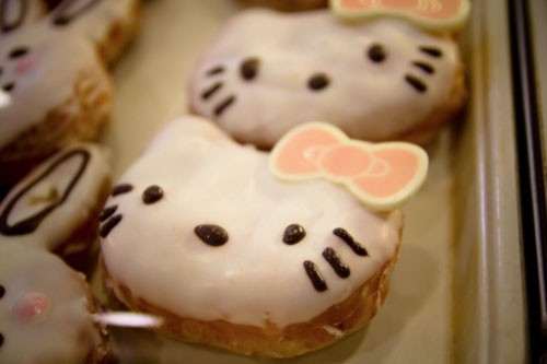 Bocaditos de Hello Kitty - Rosquillas de Hello Kitty