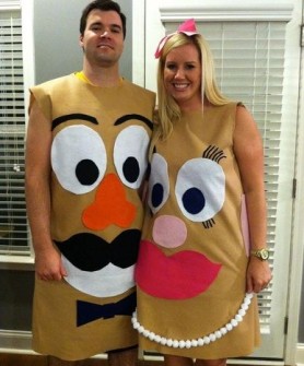 Disfraces para ir en Pareja - Disfraz Mr. y Mrs. Potato.