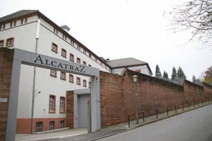 Hotel cárcel en Alemania. Exterior.